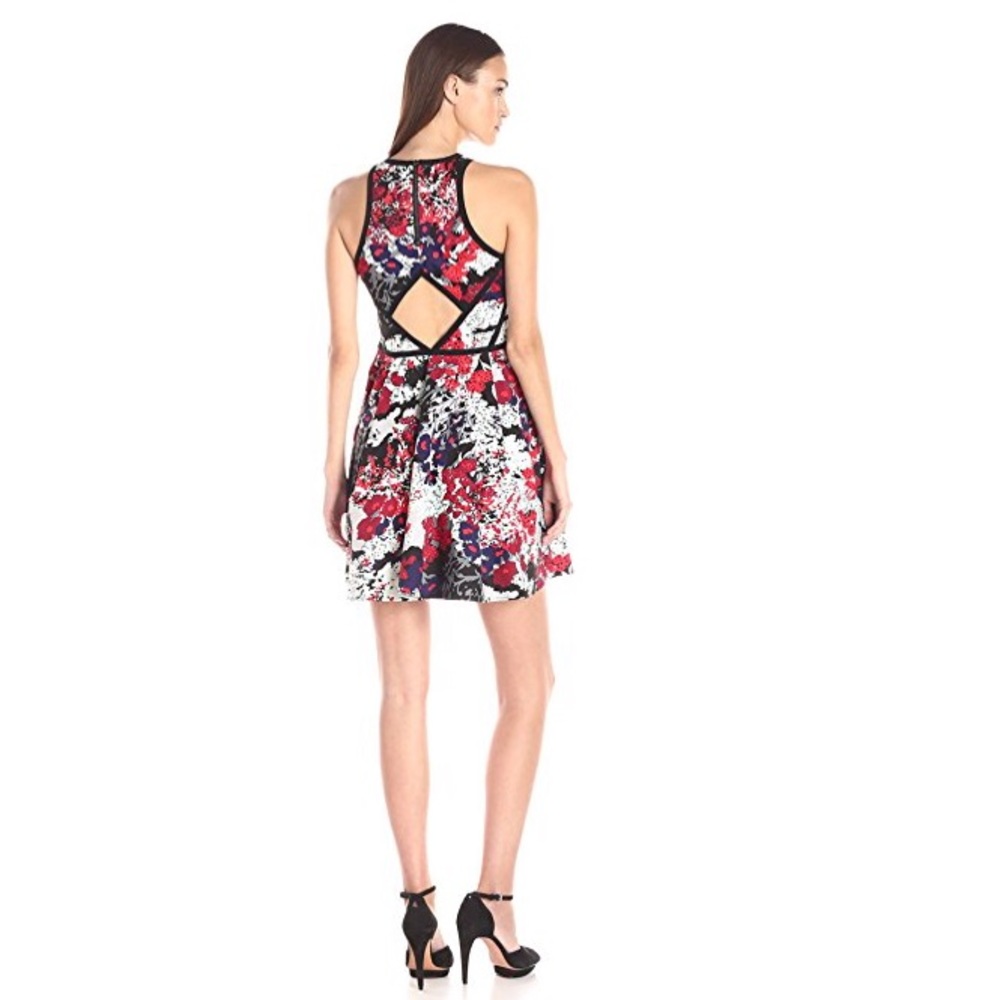 Parker floral fit and flare dress - Picture 2 of 6